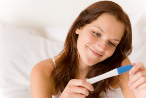 Sichere Schwangerschaftsanzeichen positiver Schwangerschaftstest